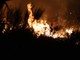 Perinaldo: spento durante la notte il secondo incendio divampato nei boschi di località Negi