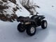 Il quad su cui viaggiava l'escursionista