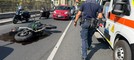 Ventimiglia, incidente sul cavalcavia di Nervia: traffico in tilt (Foto)
