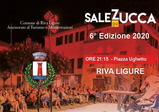 Riva Ligure, dal 23 luglio al via la sesta edizione della rassegna letteraria 'Sale in zucca' Riva Ligure, dal 23 luglio al via la sesta edizione della rassegna letteraria 'Sale in zucca'