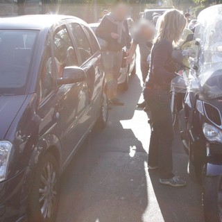 Sanremo: per evitare un cane cade con lo scooter in corso Cavallotti