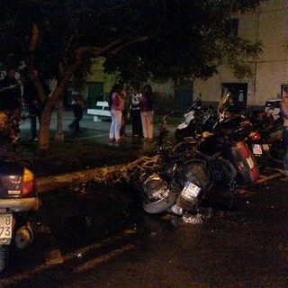 Imperia: arrestato l'uomo che appiccò l'incendio a sette motorini la notte del 21 ottobre