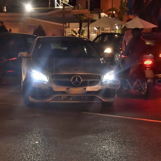 Sanremo: per mancata precedenza, scontro tra auto e moto oggi pomeriggio davanti al Morgana