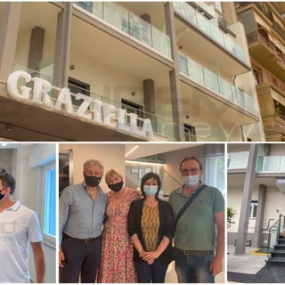 Arma di Taggia riscopre l'Hotel Graziella: una stella in più ma lo stesso clima familiare che l'ha reso famoso (Video servizio)