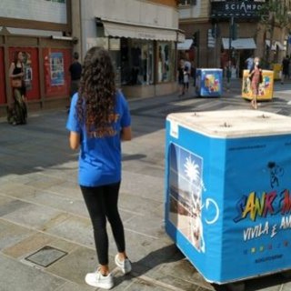 Sanremo, gli studenti dell'istituto 'tecnico, turistico e sociosanitario' presenti al 'Gef' (foto)
