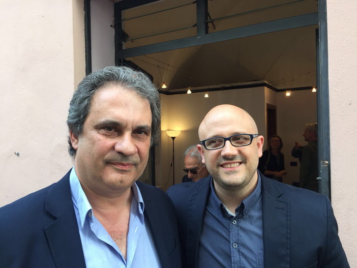 Roberto Fiore e Alessandro Condò Roberto Fiore e Alessandro Condò