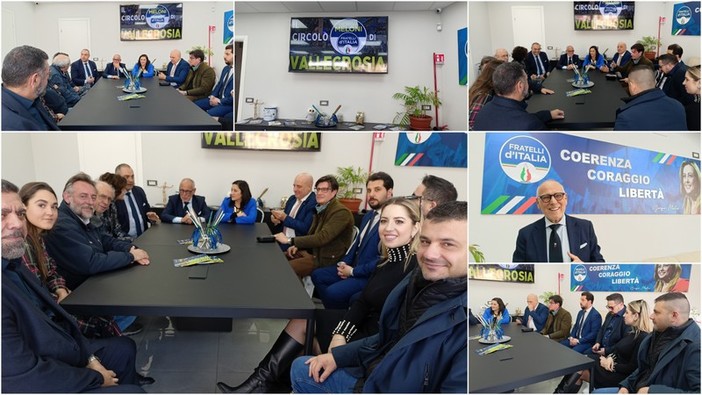 Fratelli d'Italia, Stefano Balleari a Vallecrosia: "Un'occasione per conoscere le esigenze del territorio" (Foto e video)