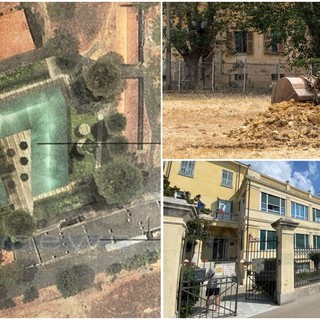 Primo colpo di ruspa via ai lavori del nuovo Istituto Alberghiero alle ex Caserme Revelli di Taggia Primo colpo di ruspa via ai lavori del nuovo Istituto Alberghiero alle ex Caserme Revelli di Taggia