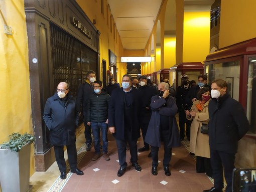 Imperia, inaugurato il nuovo centro riqualificato di Oneglia. Toti: "Sulla città investimenti per quasi sei milioni di euro" (Foto e video)