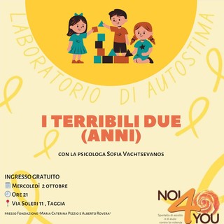 Taggia: sportello Noi4You dedicato al tema della genitorialità neonatale Taggia: sportello Noi4You dedicato al tema della genitorialità neonatale