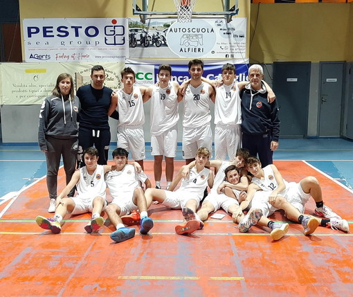 Pallacanestro: vittoria per i ragazzi BKI nella partita contro il Basket Pegli