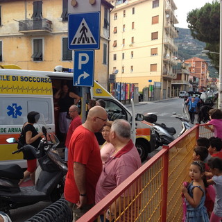 Le foto dell'incidente inviate da un lettore