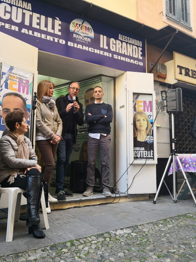 Elezioni Sanremo: inaugurato oggi il Point elettorale di Alessandro II Grande e di Adriana Cutellè