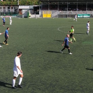 L'Imperia, nella foto impegnata sul campo della Sestrese, va a caccia della prima vittoria in campionato L'Imperia, nella foto impegnata sul campo della Sestrese, va a caccia della prima vittoria in campionato