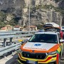Ventimiglia, auto finisce contro il guard rail: mobilitazione di soccorsi in autostrada (Foto) Ventimiglia, auto finisce contro il guard rail: mobilitazione di soccorsi in autostrada (Foto)