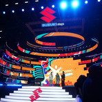 Suzuki Stage in piazza Colombo a Sanremo