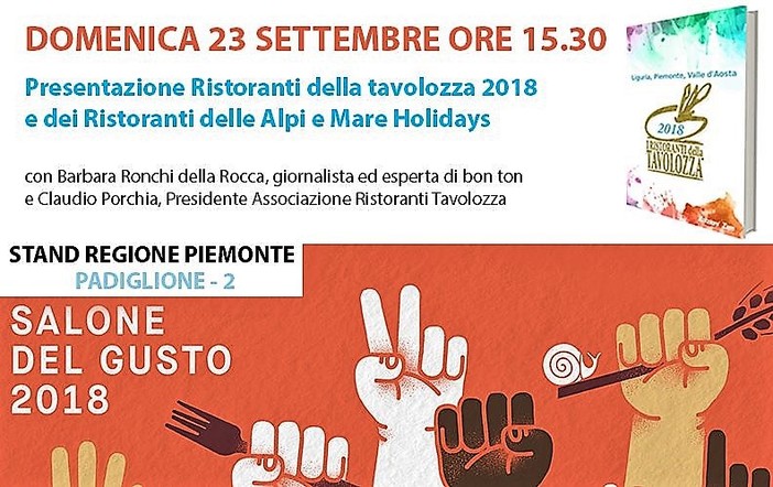 Ristoranti della Tavolozza: al via la campagna di adesioni per il 2019