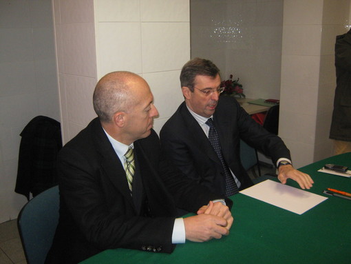 Massimo Donzella e Claudio Burlando Massimo Donzella e Claudio Burlando