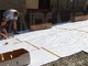 Imperia: aspettando l'infiorata della Compagnia di Via Carducci al Parasio, in occasione del Corpus Domini Imperia: aspettando l'infiorata della Compagnia di Via Carducci al Parasio, in occasione del Corpus Domini
