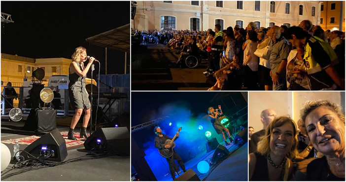 "E la chiamano Estate...", Irene Grandi incanta Imperia in banchina Anselmi (foto)