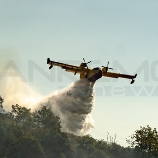 Incendi sotto controllo a Sanremo e Taggia, per Ceriana ancora fiamme: l'arrivo del vento preoccupa