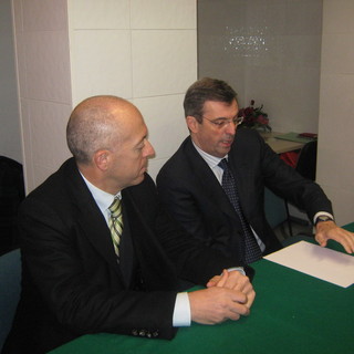 Massimo Donzella e Claudio Burlando Massimo Donzella e Claudio Burlando
