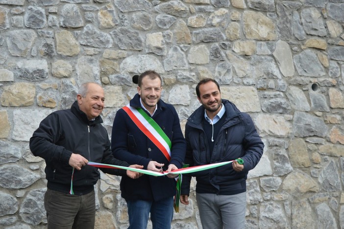 Ventimiglia: completati i lavori di allargamento della Bevera - Calvo, Ioculano "Era giusto cogliere questa esigenza delle frazioni" (Foto e Video)