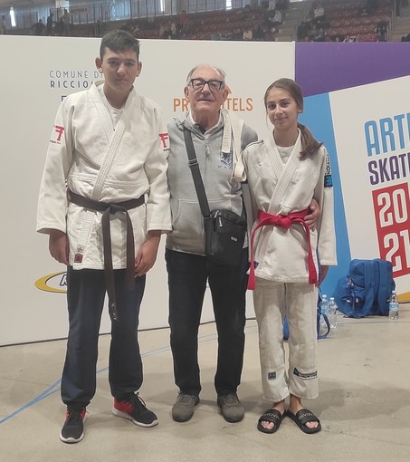 Judo Club Sakura di Arma di Taggia, esordio in nazionale per Giada Lo Gerfo e Marco Brigliadori