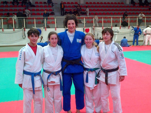Judo: gli atleti del club di Ventimiglia hanno partecipato ad uno stage con Erika Barbieri e
