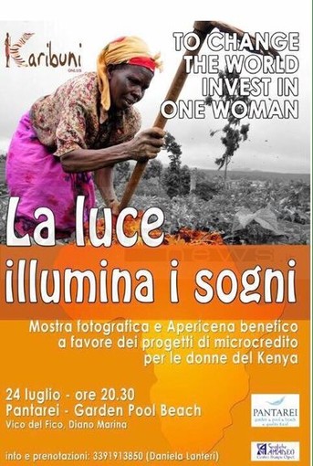 Diano Marina: Karibuni Onlus ringrazia chi ha partecipato alla serata 'La luce illumina i sogni' Diano Marina: Karibuni Onlus ringrazia chi ha partecipato alla serata 'La luce illumina i sogni'