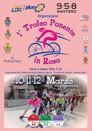 Diano Marina, tutto pronto 'Ponente in rosa': la prima edizione al femminile della gara ciclistica Diano Marina, tutto pronto 'Ponente in rosa': la prima edizione al femminile della gara ciclistica