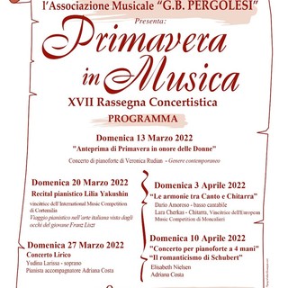 Vallecrosia, il tema della Pace al centro della "Primavera culturale" del Comune