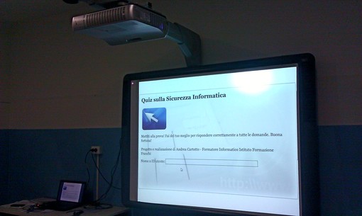 Ventimiglia: alla scuola media di Roverino ciclo di lezioni pomeridiane sulla sicurezza informatica Ventimiglia: alla scuola media di Roverino ciclo di lezioni pomeridiane sulla sicurezza informatica