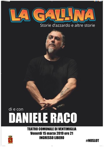 Ventimiglia: ‘La gallina’, uno spettacolo per dire no alla ludopadia, il prossimo 15 marzo al Teatro  Comunale