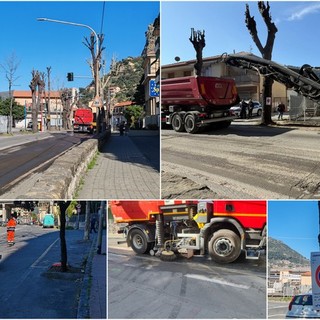 Ventimiglia, al via i lavori di asfaltatura a Roverino: cambia la viabilità in corso Limone Piemonte (Foto e video) Ventimiglia, al via i lavori di asfaltatura a Roverino: cambia la viabilità in corso Limone Piemonte (Foto e video)