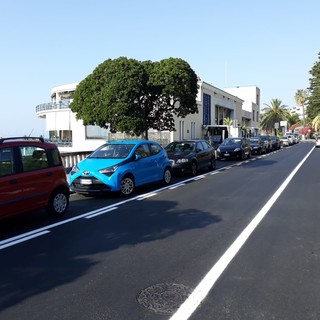 Sanremo, lavori in corso D'Acquisto: un gruppo di residenti ringrazia il comune per l'esecuzione dell'intervento (Foto)