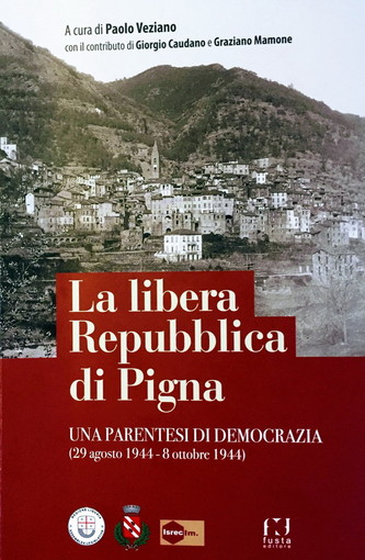 Vallecrosia: venerdì prossimo, presentazione libro  ‘La libera Repubblica di Pigna' dello storico Paolo Veziano