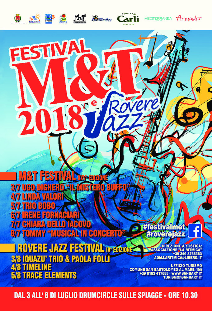 San Bartolomeo al Mare: Chiara Dello Iacovo questa sera al M&T Festival San Bartolomeo al Mare: Chiara Dello Iacovo questa sera al M&T Festival