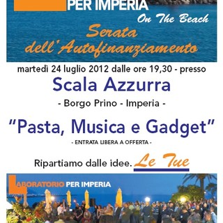 Imperia: stasera alla Scala Azzurra l'evento del Laboratorio per Imperia