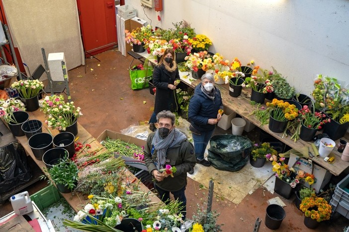 Festival di Sanremo: dove nascono i bouquet consegnati ogni sera da Amadeus? Viaggio dietro le quinte al Mercato dei Fiori (Foto e video) Festival di Sanremo: dove nascono i bouquet consegnati ogni sera da Amadeus? Viaggio dietro le quinte al Mercato dei Fiori (Foto e video)