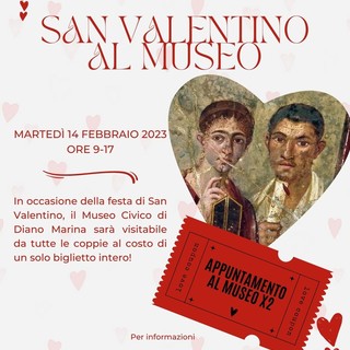 Diano Marina, per San Valentino apertura straordinaria del museo civico