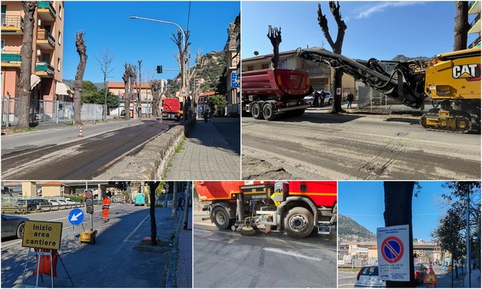 Ventimiglia, al via i lavori di asfaltatura a Roverino: cambia la viabilità in corso Limone Piemonte (Foto e video) Ventimiglia, al via i lavori di asfaltatura a Roverino: cambia la viabilità in corso Limone Piemonte (Foto e video)
