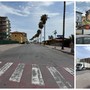 Ventimiglia, concluso il cantiere di Super Karaoke riaprono le strade: al via nuovi asfalti e la sostituzione delle panchine sul lungomare (Foto)
