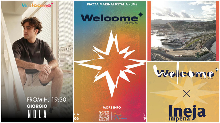 Imperia: dopo 3 anni di stop, la prossima settimana tornerà il Welcome Festival Imperia: dopo 3 anni di stop, la prossima settimana tornerà il Welcome Festival