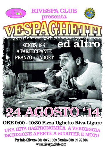 Domenica appuntamento con 'Vespaghetti', la gita gastronomica a Verdeggia con il Rivespa Club