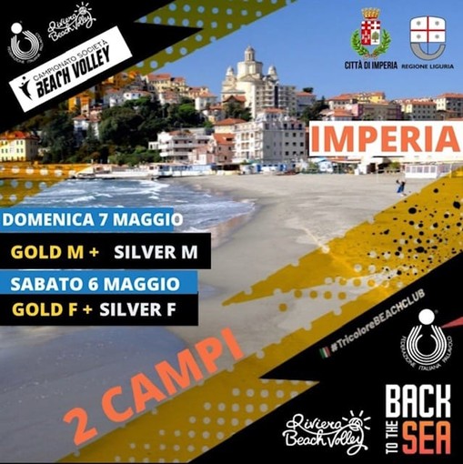 Imperia: nel weekend tappa del campionato italiano di beach volley Imperia: nel weekend tappa del campionato italiano di beach volley