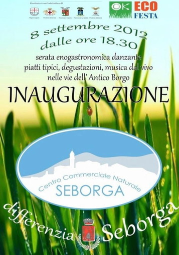 Domani alle 18.30, inaugurazione del 'Centro Commerciale Naturale Seborga'