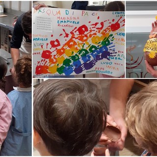 Uova di Pasqua a Badalucco: un giorno da pasticceri per i bimbi della scuola dell’infanzia Uova di Pasqua a Badalucco: un giorno da pasticceri per i bimbi della scuola dell’infanzia