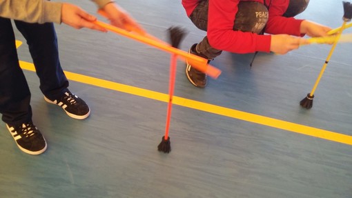 Ventimiglia: grande successo martedì scorso alla Media di Roverino per il 'Laboratorio di arti circensi'