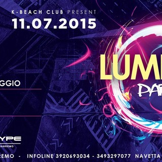 Sanremo: sabato appuntamento imperdibile al K Beach Club con il 'Luminal Party'